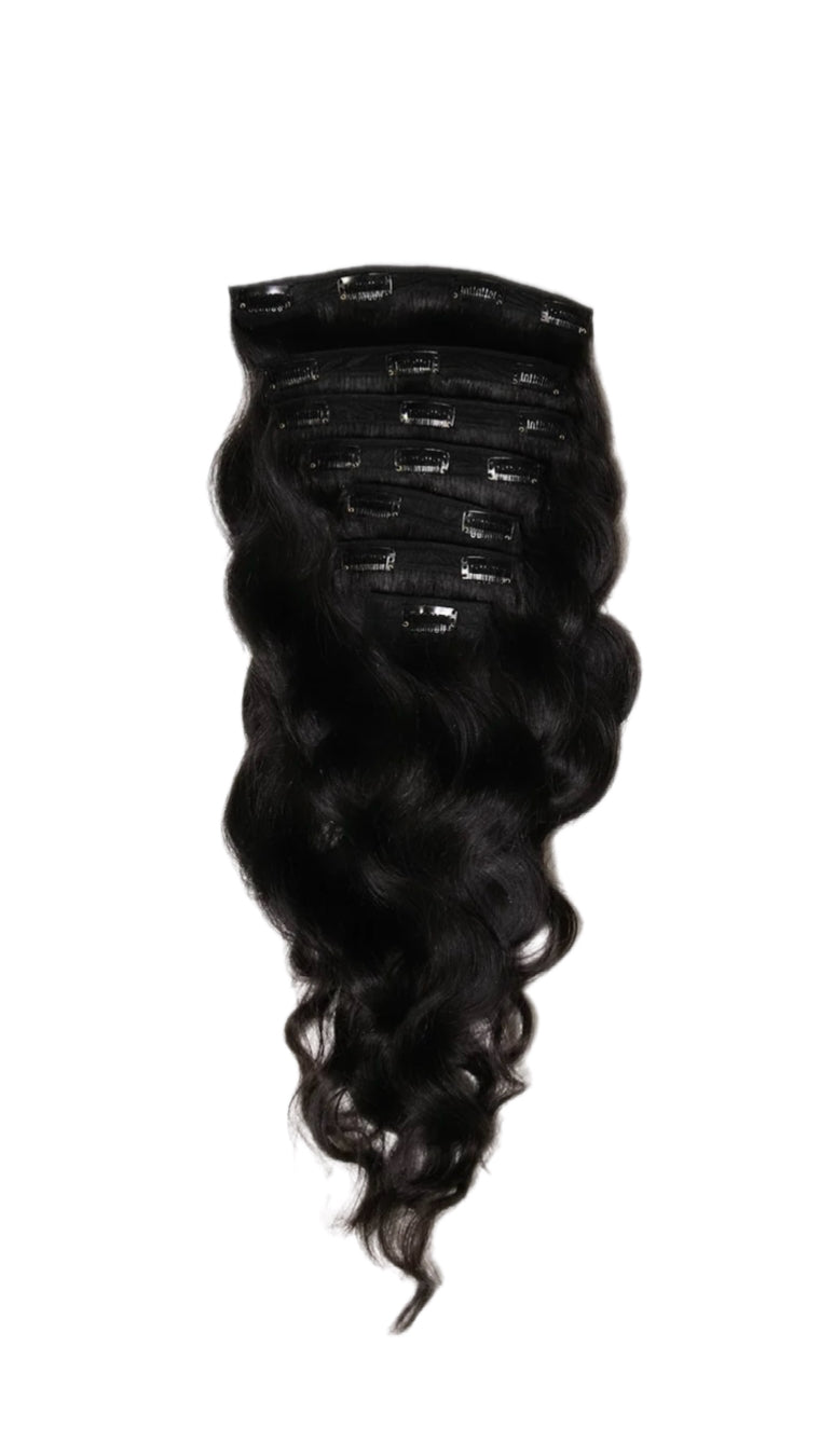 Seamless Indian Wavy Clip-Ins